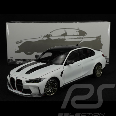 BMW M3 CS 2023 White 1/18 Minichamps 110023500