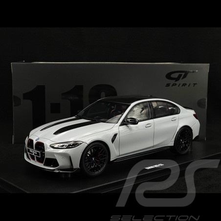 BMW M3 CS M 2024 Gris Brooklyn 1/18 GT Spirit GT510