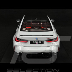 BMW M3 CS M 2024 Brooklyn Grey 1/18 GT Spirit GT510