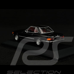 Mercedes-Benz 350 SL Cabriolet Hardtop R107 1971 Schwarz Rot 1/43 Minichamps 430033451