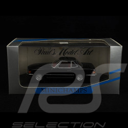 Mercedes-Benz 350 SL Cabriolet Hardtop R107 1971 Noir Rouge 1/43 Minichamps 430033451