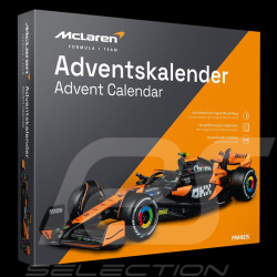 Mclaren Adventskalender MCL38 Lando Norris n° 4 F1 2024 1/43 Franzis 67391