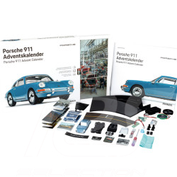 Calendrier de l'Avent Porsche 911 Type 901 1963 Bleu Email 1/43 Franzis 67664