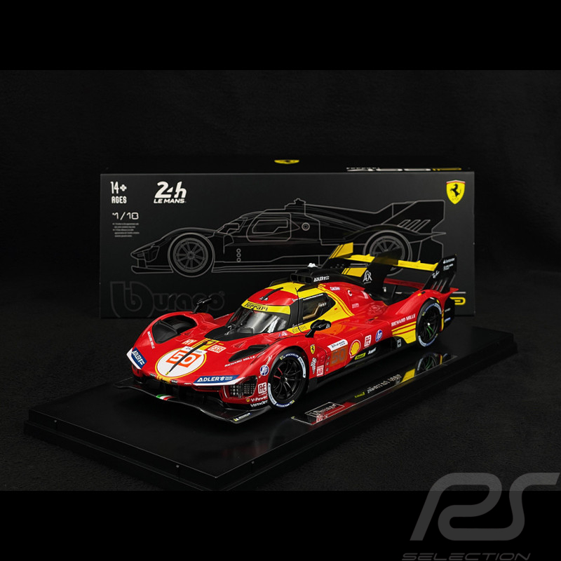 Ferrari 499P n°50 Winner 24h Le Mans 2024 Fuoco Molina Nielsen 1/18 Bburago 16312