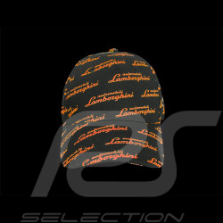 Casquette Lamborghini automobili - Noir / Orange E8XVBKW6
