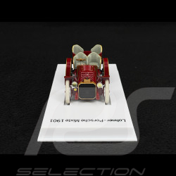 Ferdinand Porsche Lohner Porsche Mixte 1901 rouge 1/43 fahrTraum 3109