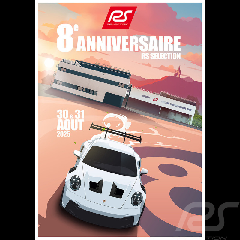 Affiche Originale RS Selection 8ème Anniversaire