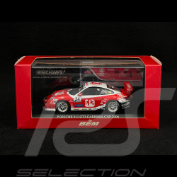 Martin Brückl Porsche 911 GT3 Cup Type 997 Carrera Cup 2006 n°24 Rouge Blanc 1/43 Minichamps 403066424