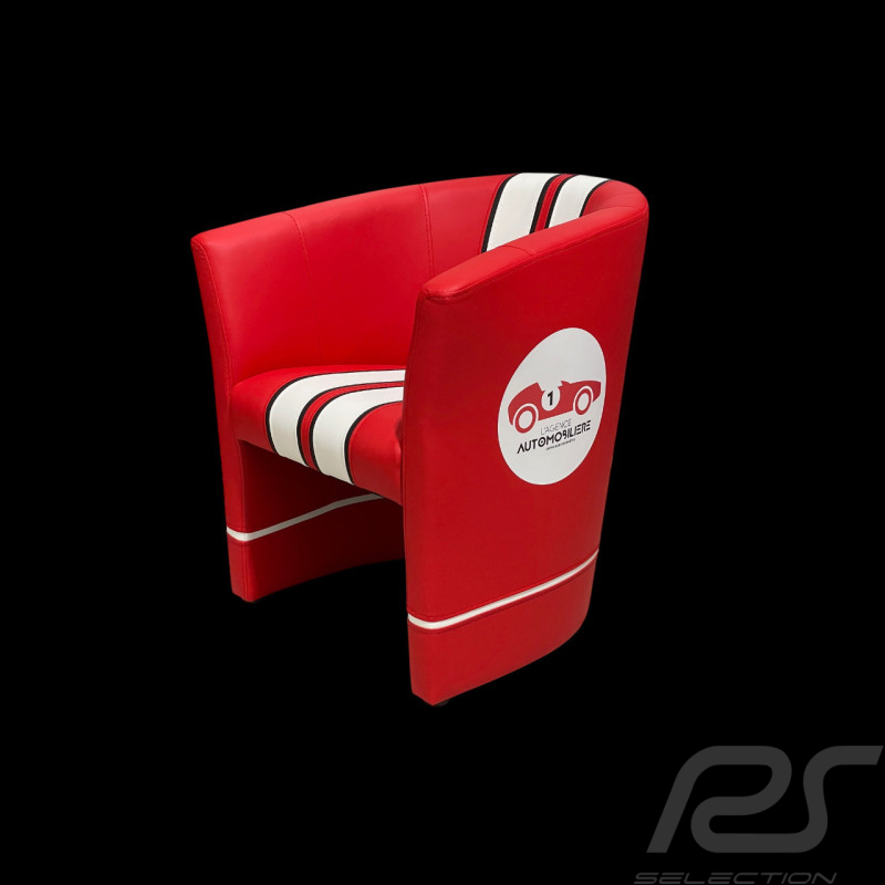 Tub Chair Racing Inside L'Agence Automobilère Red