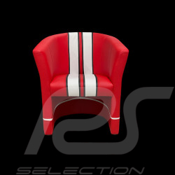 Fauteuil cabriolet Racing Inside L'Agence Automobilère Rouge
