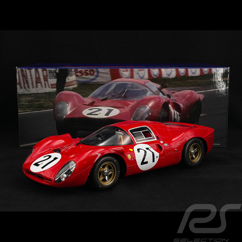 Ferrari 330 P4 n° 21 2. 24h Le Mans 1967 1/12 Werk83 W1201401