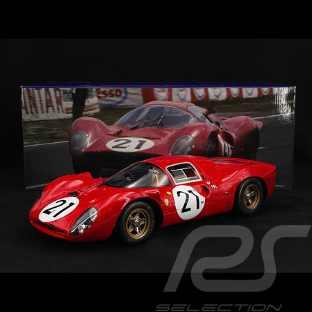 Ferrari 330 P4 n° 21 2ème 24h Le Mans 1967 1/12 Werk83 W1201401