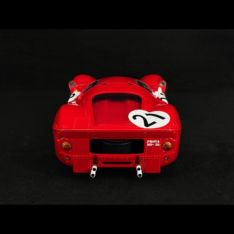 Ferrari 330P N°14 – 24h Du Mans 1964 – Scale 021 – Maquette Montée 1/43 (occasion, Roue Abîmée)