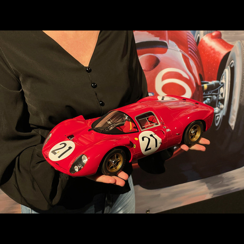 Ferrari 330 P4 n° 21 2nd 24h Le Mans 1967 1/12 Werk83 W1201401