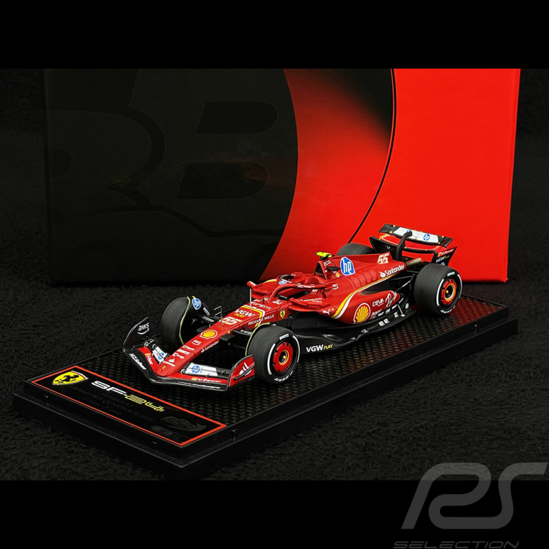 Carlos Sainz Ferrari SF24 n° 55 3rd GP Monaco F1 2024 1/43 BBR Models BBRC303B