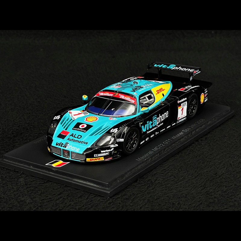 Maserati MC12 GT1 n° 1 Winner 24h Spa 2008 1/43 Spark 43SPA2008