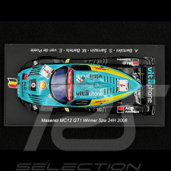 Maserati MC12 GT1 n° 1 Winner 24h Spa 2008 1/43 Spark 43SPA2008
