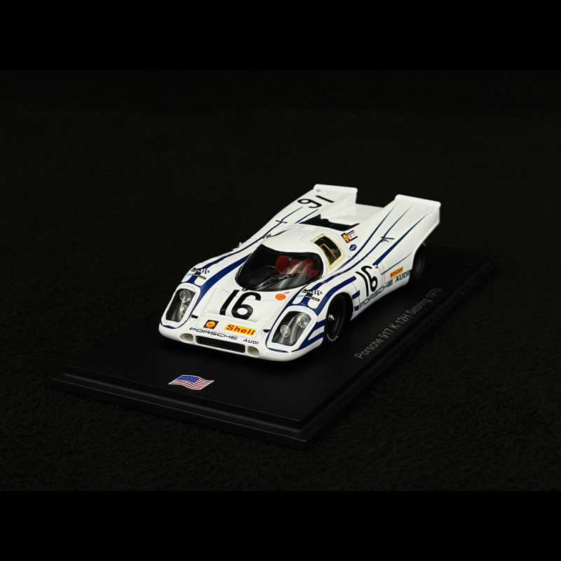 Porsche 917 Le Mans 1970 Blanche 1:43 - Queue Courte - Jouef