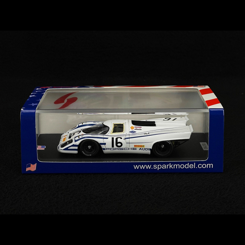 SPARK-MODEL S4745 Scale 1/43 | PORSCHE 907 N 61 24h LE MANS 1970 A