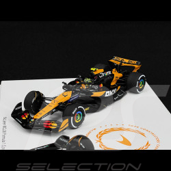 Set McLaren MCL38 Lando Norris n° 4 / Oscar Piastri n° 81 F1 Konstrukteursweltmeister 2024 1/43 Spark S9571