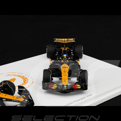 Set McLaren MCL38 Lando Norris n° 4 / Oscar Piastri n° 81 Champion Constructeur F1 2024 1/43 Spark S9571