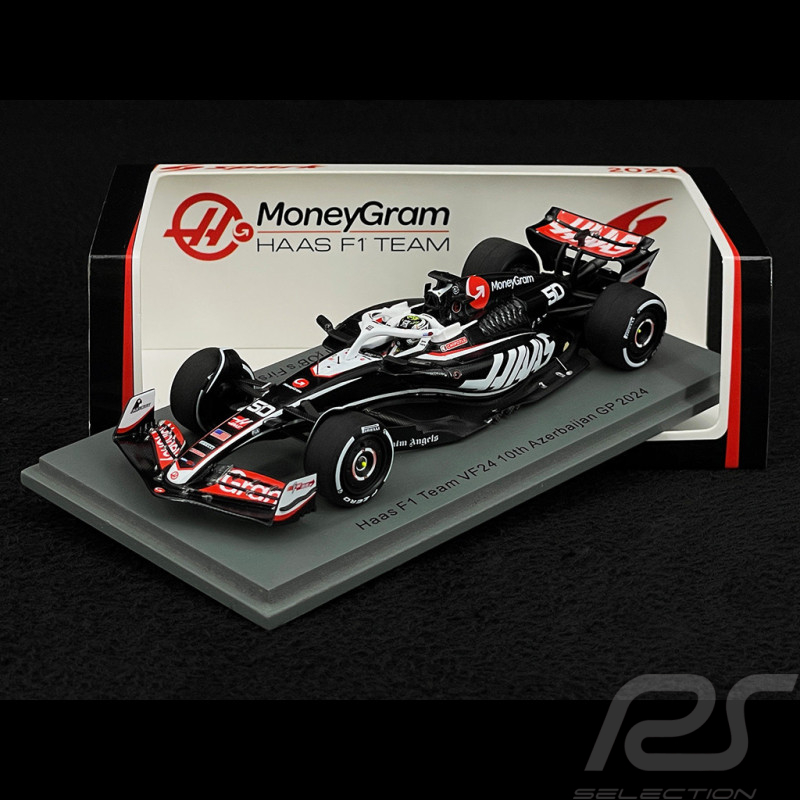 Oliver Bearman Haas VF-24 n° 50 1ère course Azerbajian GP F1 2024 1/43 Spark S9563