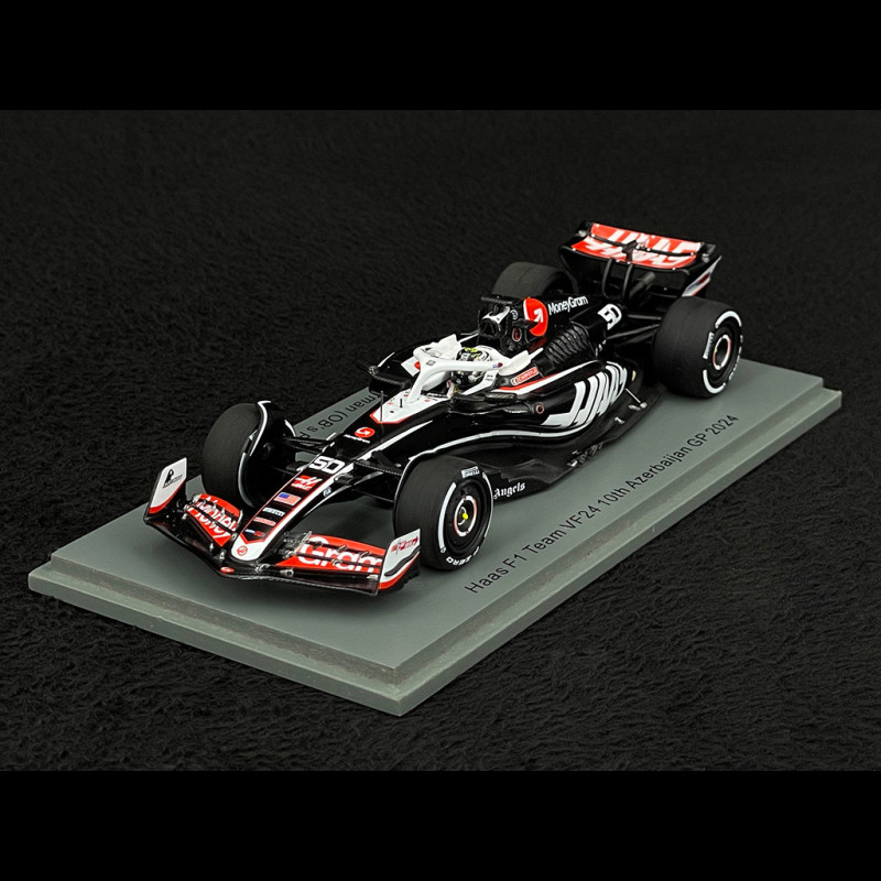 Oliver Bearman Haas VF-24 n° 50 1st race Azerbajian GP F1 2024 1