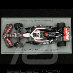 Oliver Bearman Haas VF-24 n° 50 1st race Azerbajian GP F1 2024 1/43 Spark S9563