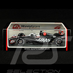 Oliver Bearman Haas VF-24 n° 50 1ère course Azerbajian GP F1 2024 1/43 Spark S9563
