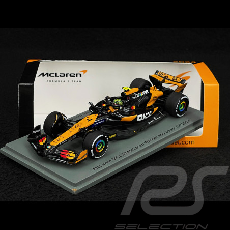 Lando Norris McLaren MCL38 n° 4 Sieger GP Abu Dhabi F1 2024 1/43 Spark S9568