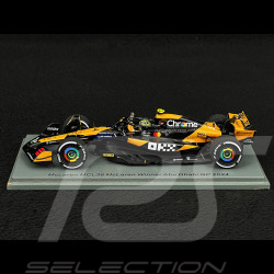 Lando Norris McLaren MCL38 n° 4 Vainqueur GP Abu Dhabi F1 2024 1/43 Spark S9568