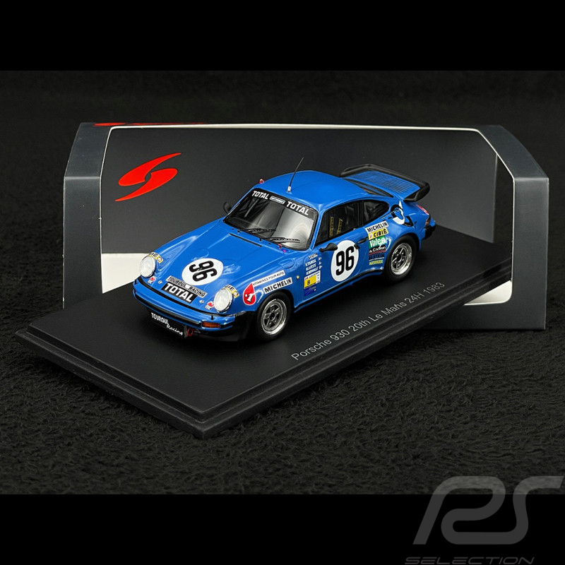 Porsche 930 Turbo n° 96 24h Le Mans 1983 1/43 Spark S9854