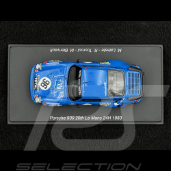 Porsche 930 Turbo n° 96 24h Le Mans 1983 1/43 Spark S9854