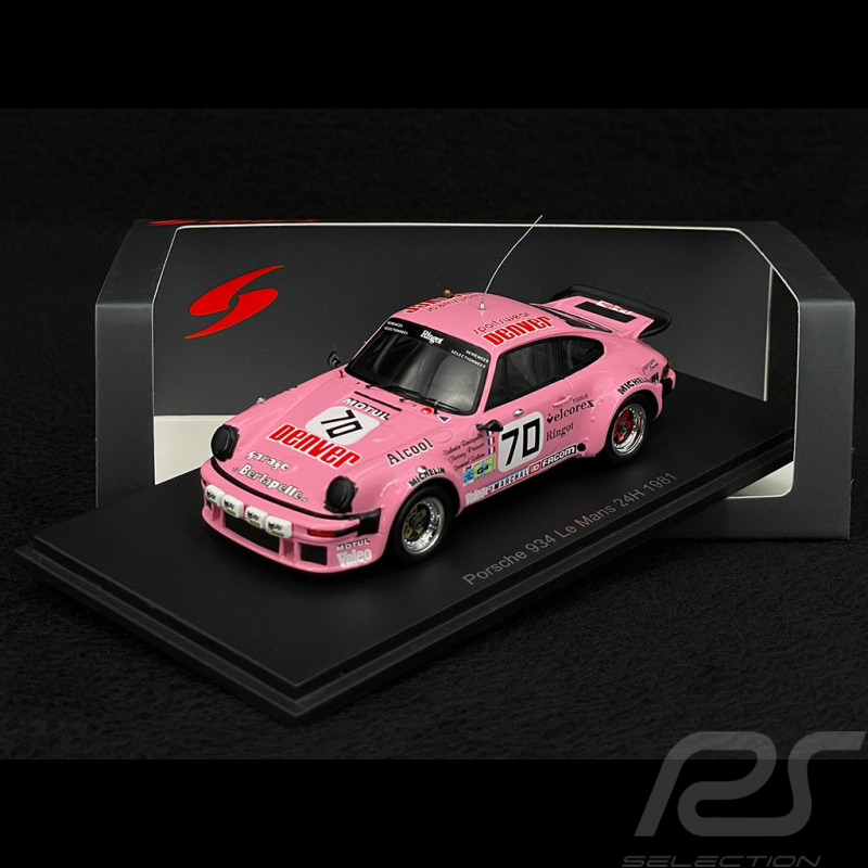 Porsche 934 Turbo n° 70 Winner 24h Le Mans 1981 1/43 Spark S9846