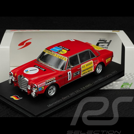 Mercedes-Benz 300 SEL 6.8 AMG n° 1 24h Nürburgring 1972 1/43 Spark SG940