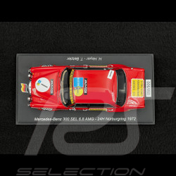 Mercedes-Benz 300 SEL 6.8 AMG n° 1 24h Nürburgring 1972 1/43 Spark SG940