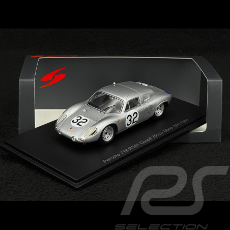 Porsche 718 RS61 Coupe n° 32 7th 24h Le Mans 1961 Herrmann 1/43 Spark S9733