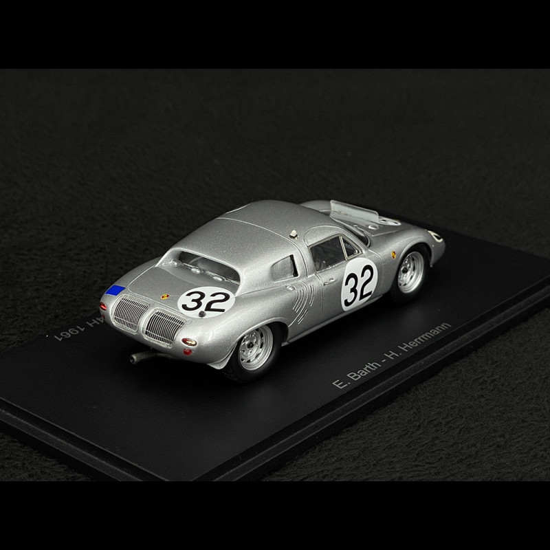 Porsche 718 RS61 Coupe n° 32 7th 24h Le Mans 1961 Herrmann 1/43