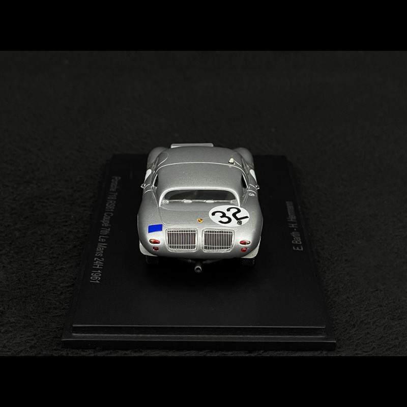 Porsche 718 RS61 Coupe n° 32 7th 24h Le Mans 1961 Herrmann 1/43