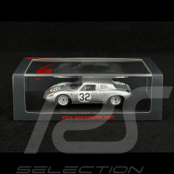 Porsche 718 RS61 Coupe n° 32 7ème 24h Le Mans 1961 Herrmann 1/43 Spark S9733