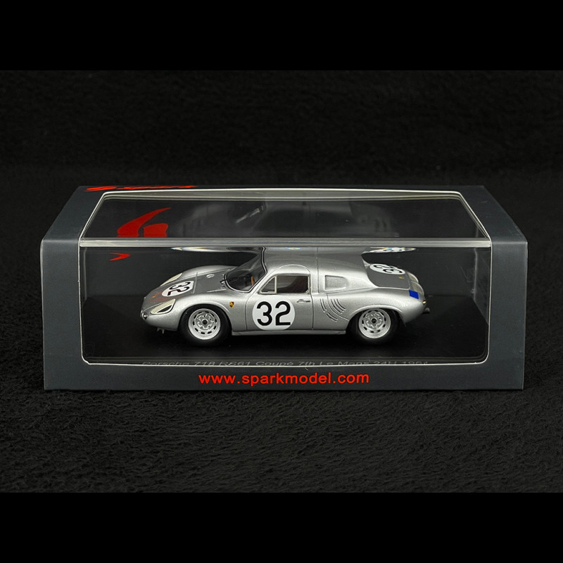 スパーク1/43 ポルシェ718 RS61クーペ LM1961 No.32 porsche-718-rs61-coupe-ndeg-32