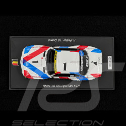 BMW 3.0 CSi n° 1 24h Spa 1975 1/43 Spark SB638