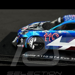 Alpine A110 GT4 Evo n° 110 3ème Pikes Peak 2023 1/43 Spark S5449