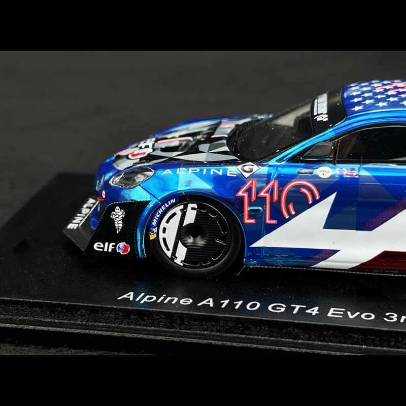 Alpine A110 GT4 Evo n° 110 3rd Pikes Peak 2023 1/43 Spark S5449