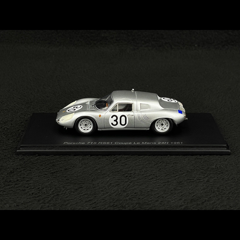 Porsche 718 RS61 Coupe n° 30 24h Le Mans 1961 1/43 Spark S9734