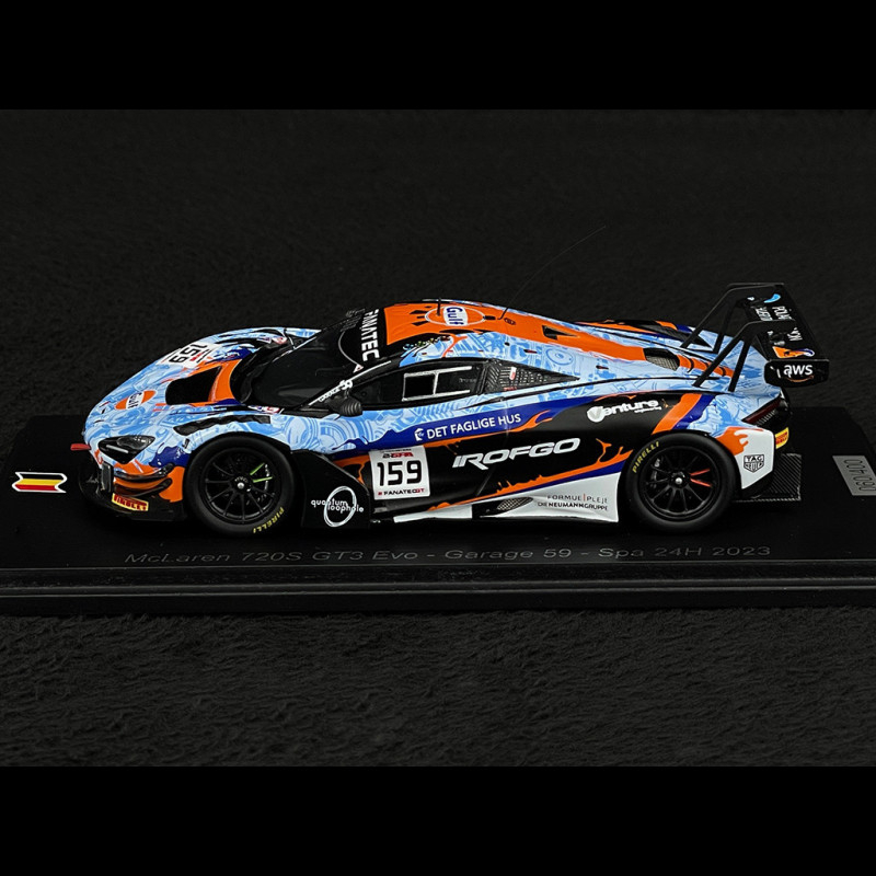 ミニカー spark 1/43 720s gt3 evo garage 59 no,159 スパーク 1/43 マクラーレン 720S GT3 EVO No.159 Garage 59 スパ 24h