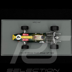 Jim Clark Lotus 48 n° 4 Sieger Südafrika GP F1 1968 1/43 Spark S6363