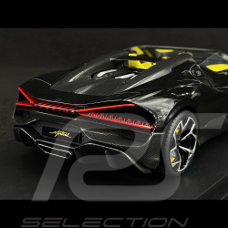 Bugatti W16 Mistral 2023 Noir 1/18 Top Speed TS0597