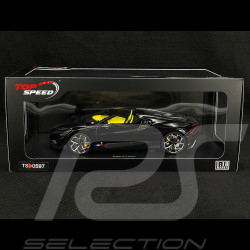 Bugatti W16 Mistral 2023 Noir 1/18 Top Speed TS0597