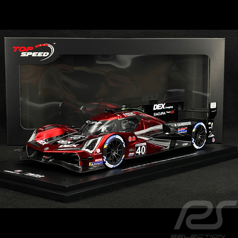 Acura ARX-06 GTP n° 40 Winner 12h Sebring 2024 1/18 Top Speed TS0592